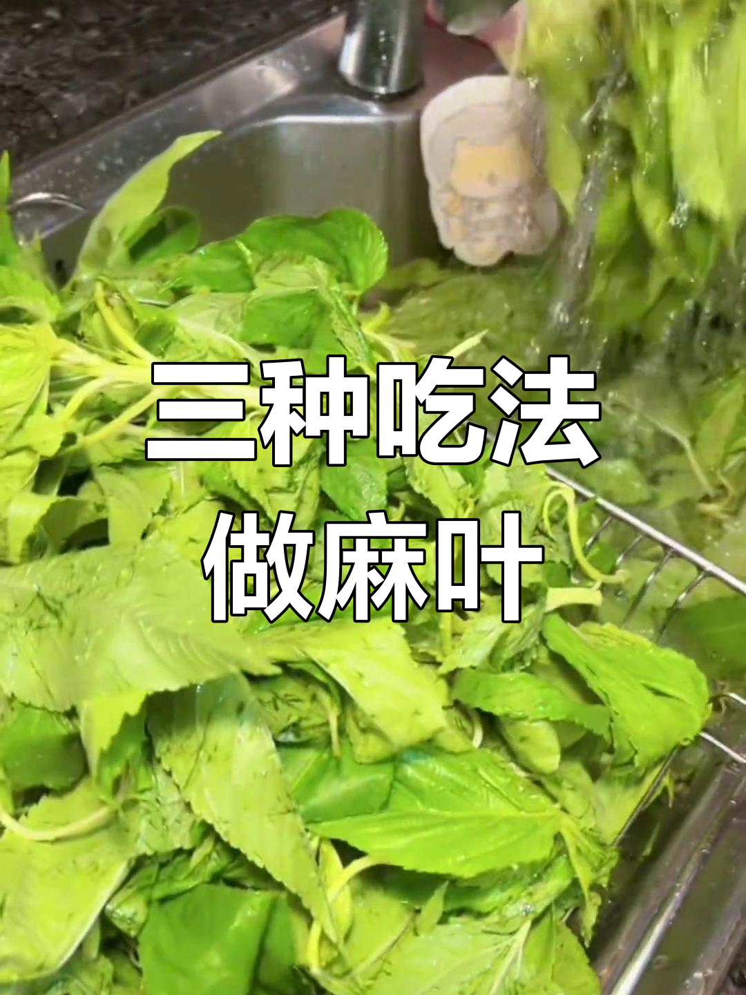 麻叶的做法图片