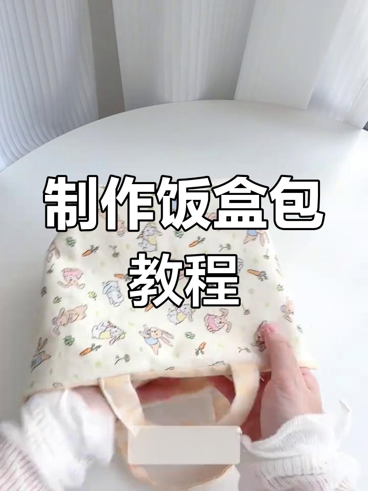 手把手教你做可爱饭盒包,简单又实用!