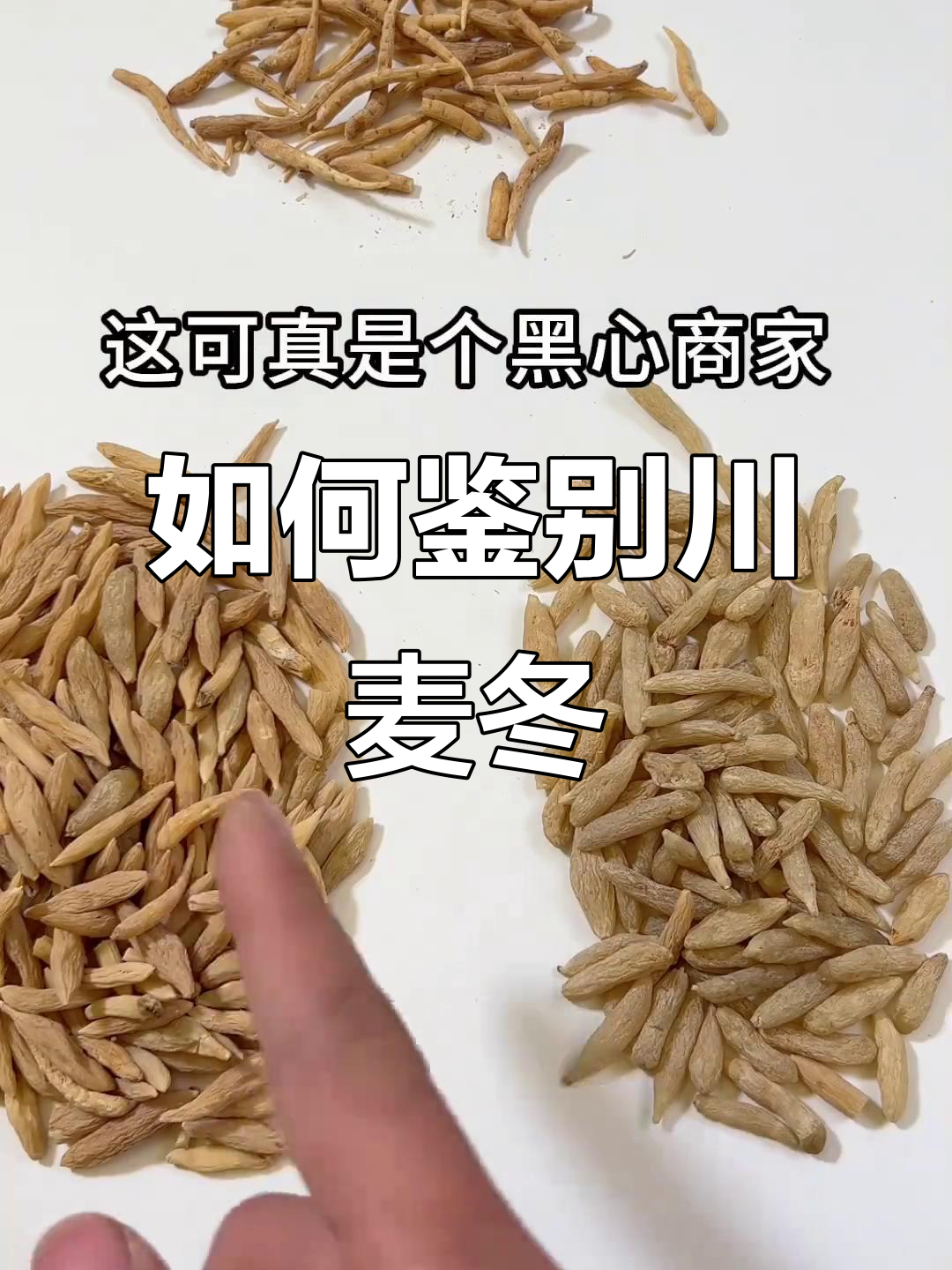 川麦冬真假难辨,如何辨别真伪?