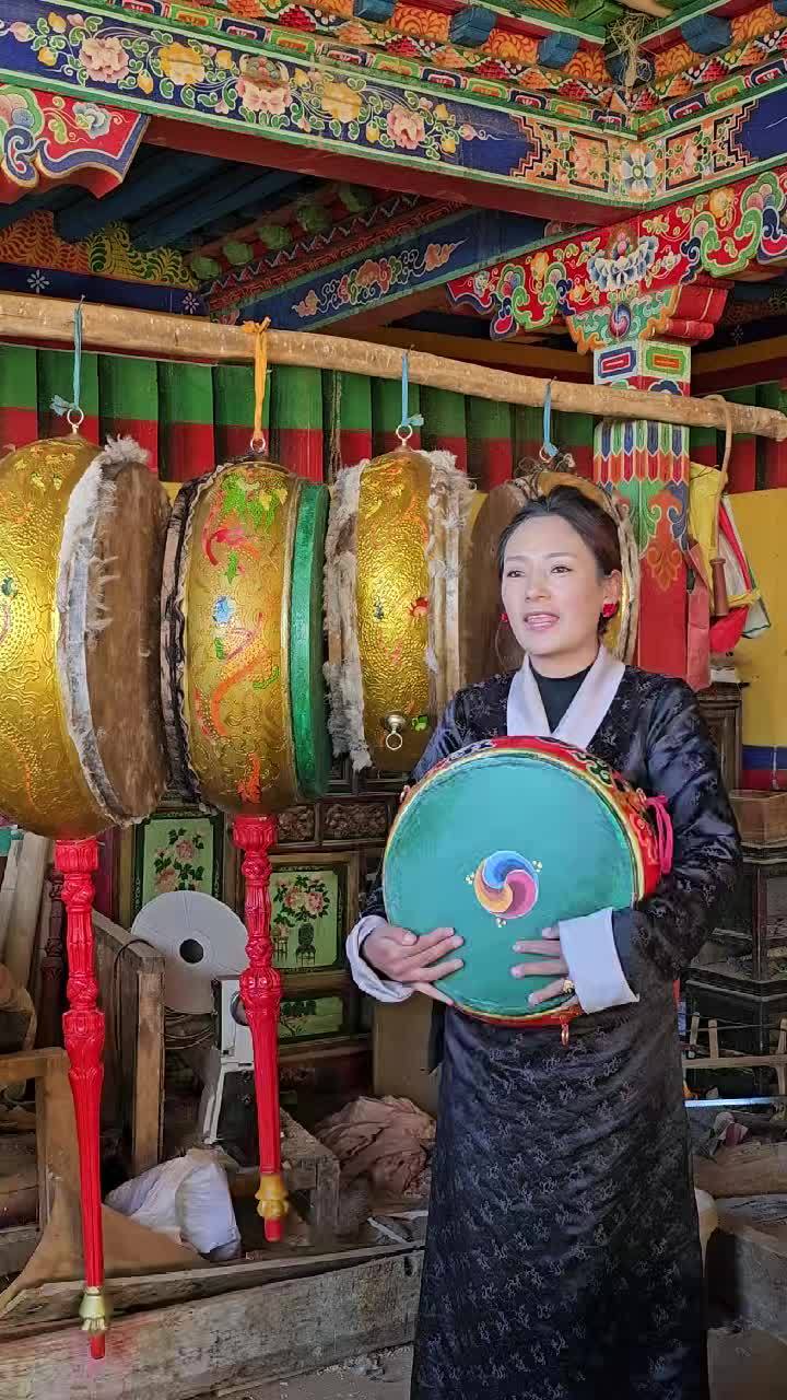 西藏 雪拉藏鼓,@西藏兄妹