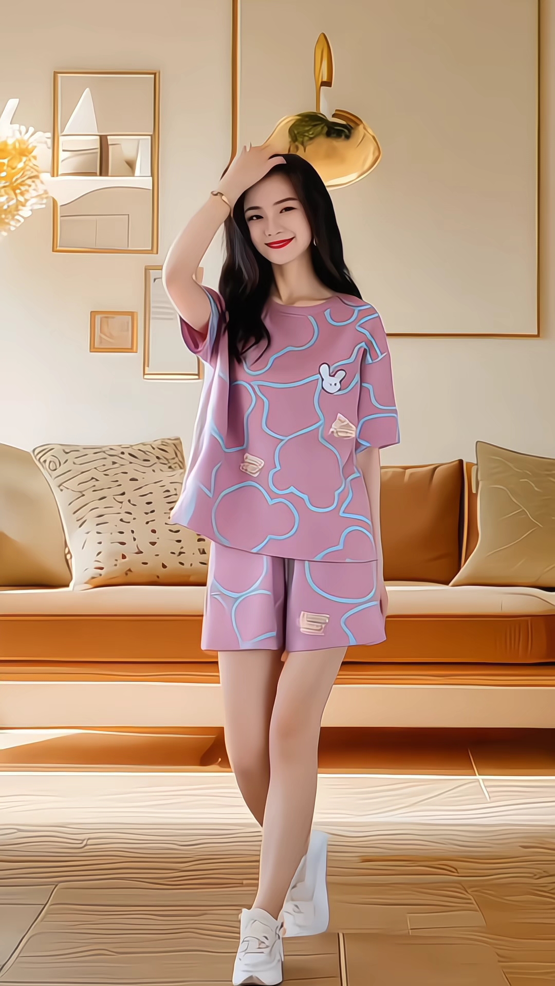 气质减龄妈妈睡衣,舒适透气