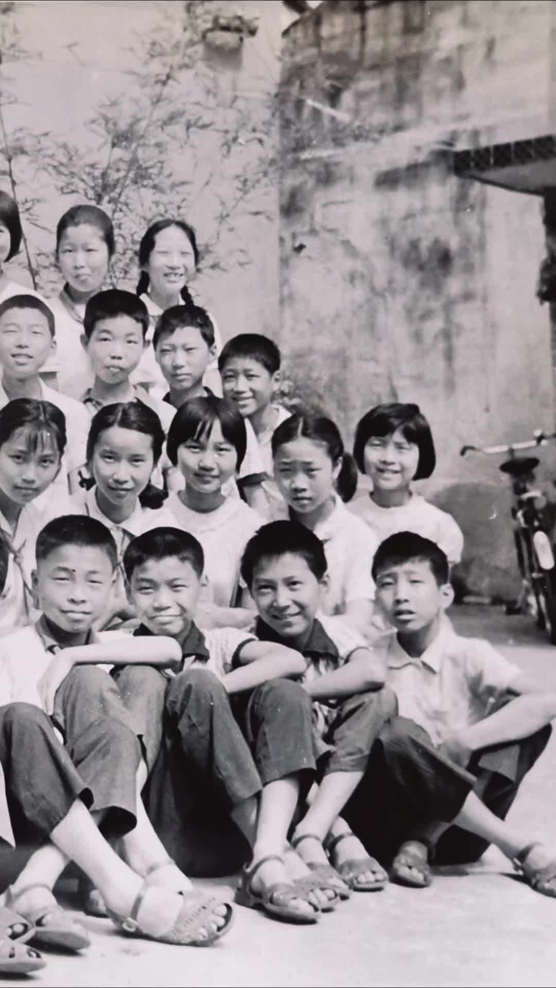老照片最珍贵的照片回不去的童年怀旧毕业照抖音短视频