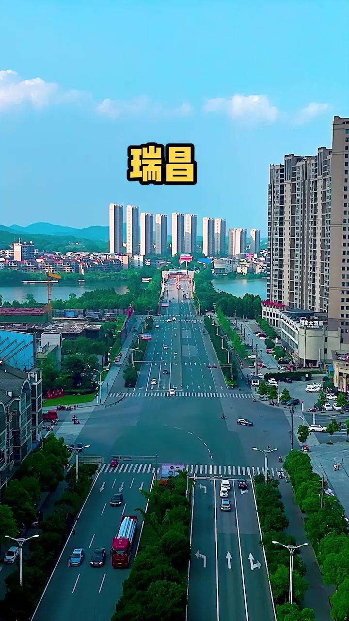 航拍江西九江瑞昌,夏天的风景别有一番风味,真安逸!