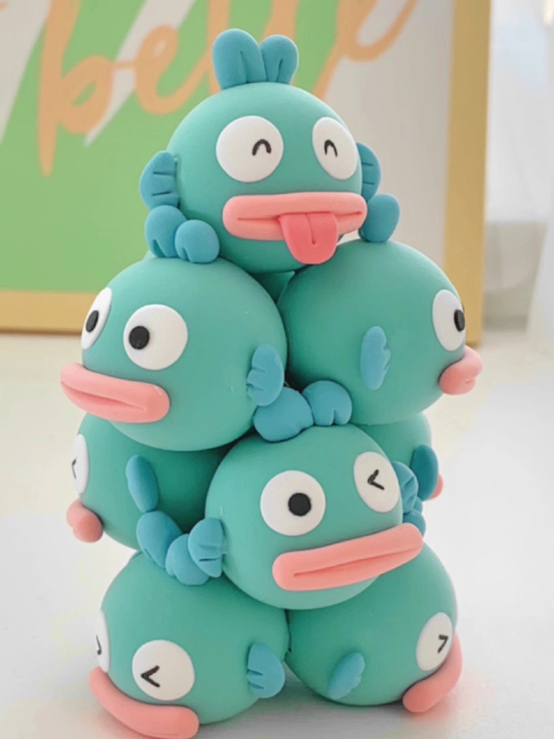 「轻土学院」小丑鱼叠叠乐粘土教程