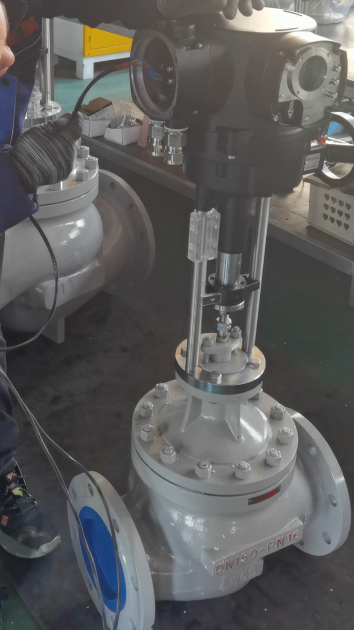 智能型电动调节阀外观介绍