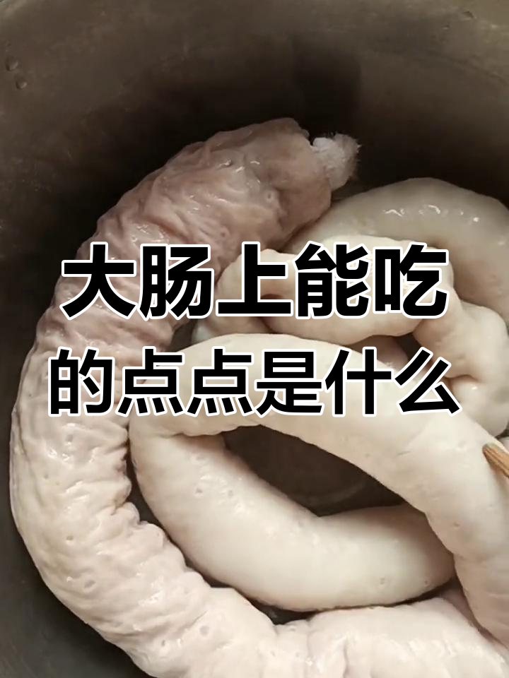 生吃猪大肠图片