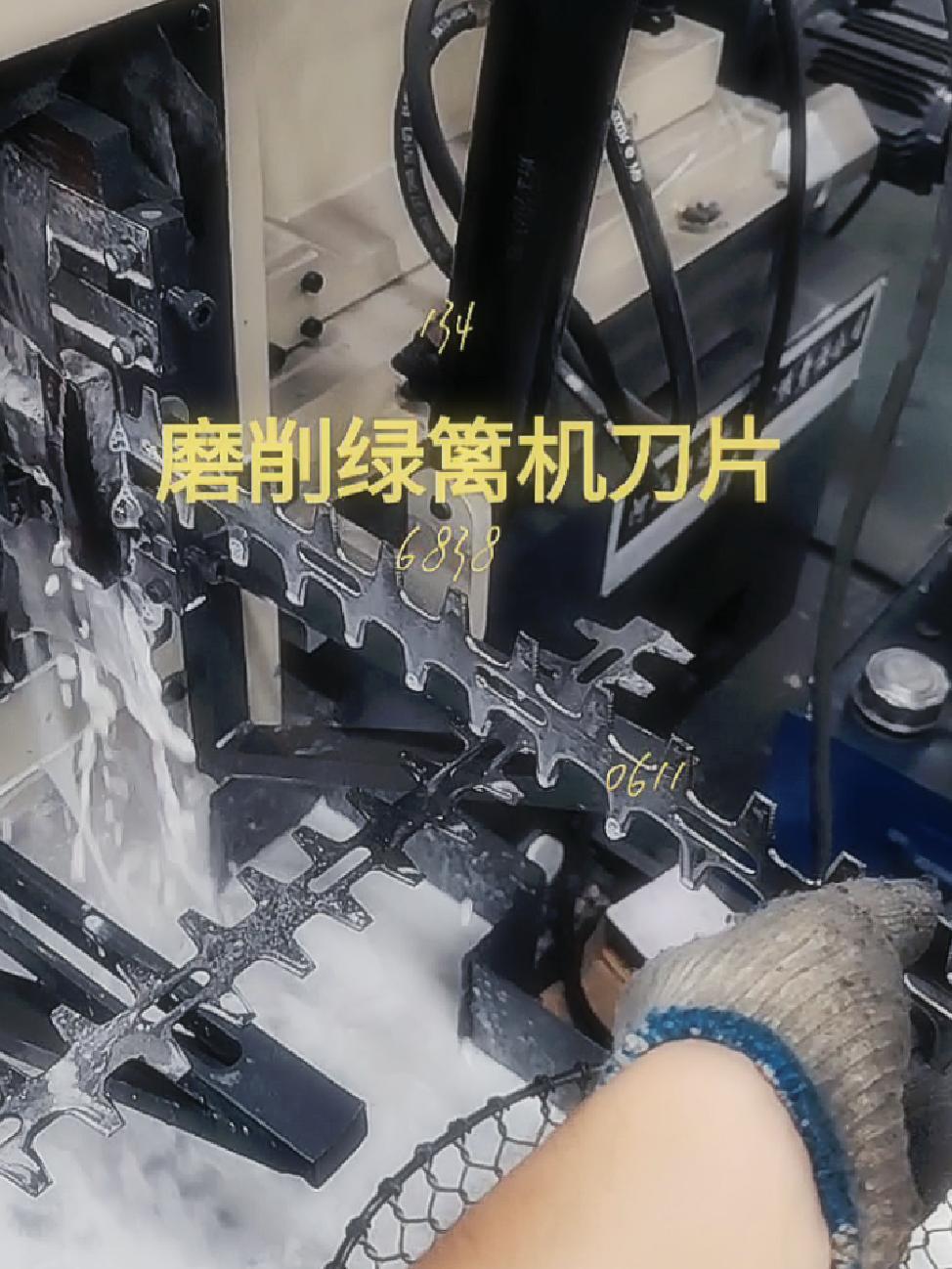 双端面磨床 绿篱机刀片 机械设备 现场实拍