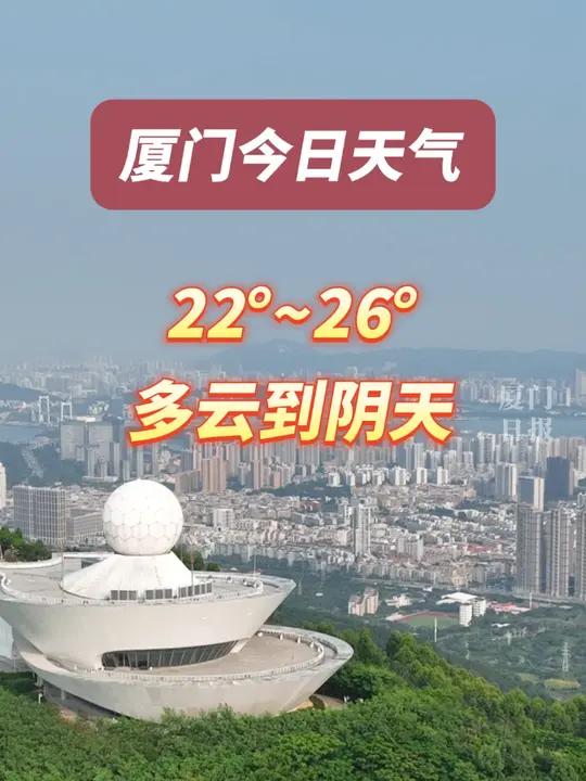 天气厦门