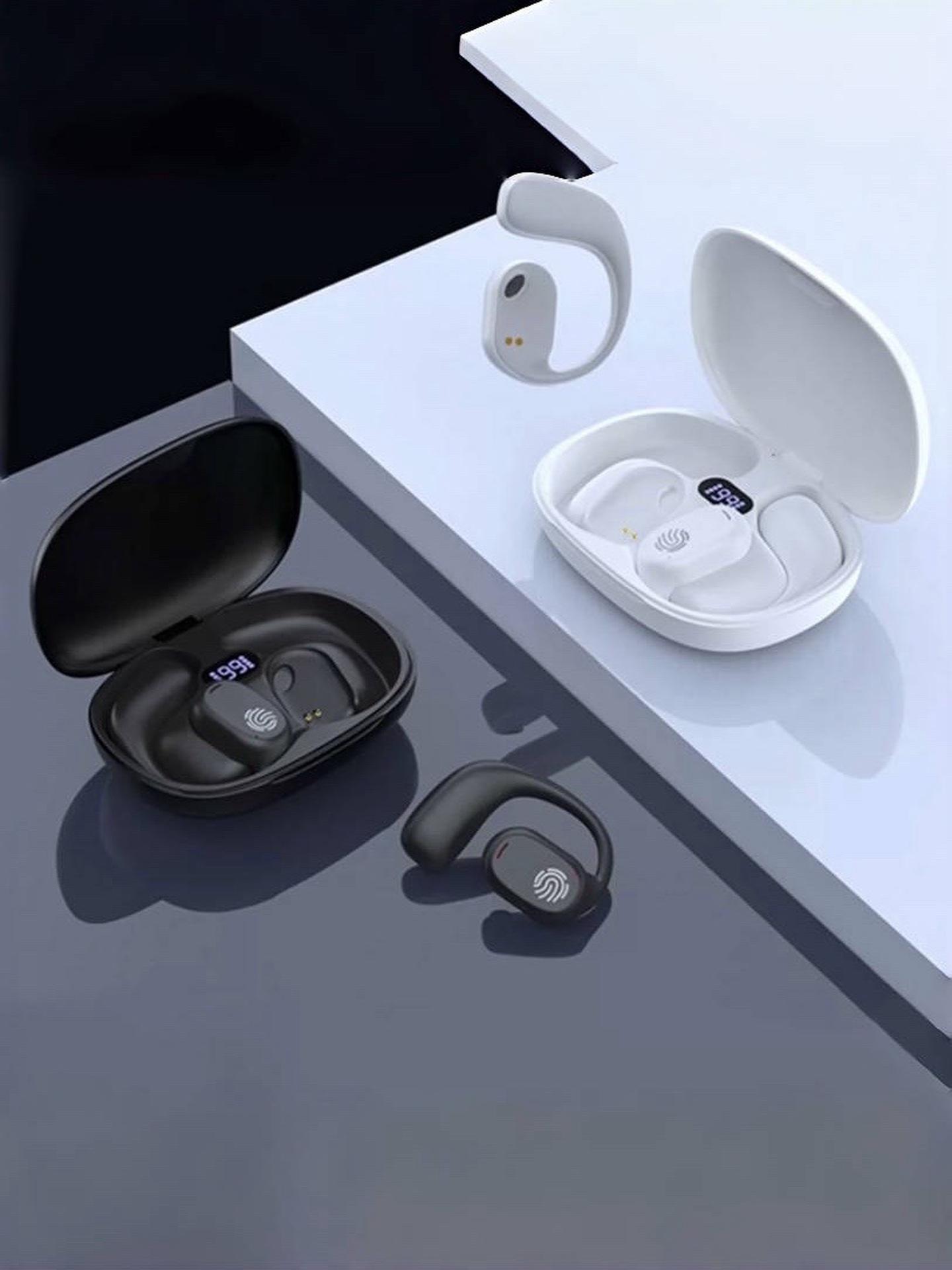 类骨传导蓝牙耳机,新款跑步运动女生通用高端无线 高音质蓝牙耳机推荐