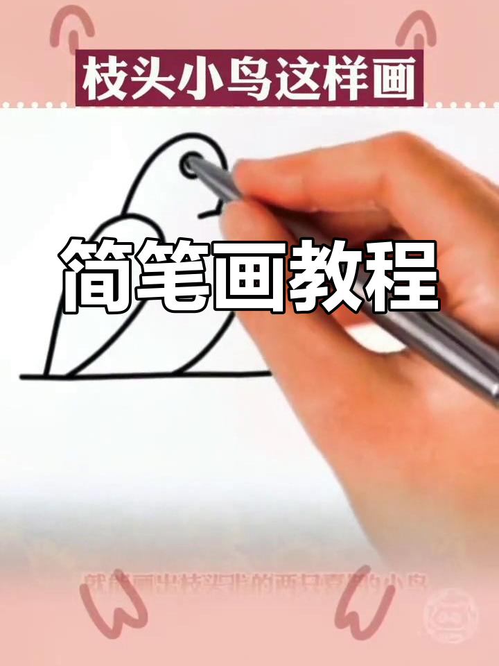 喜鹊画法步骤图片