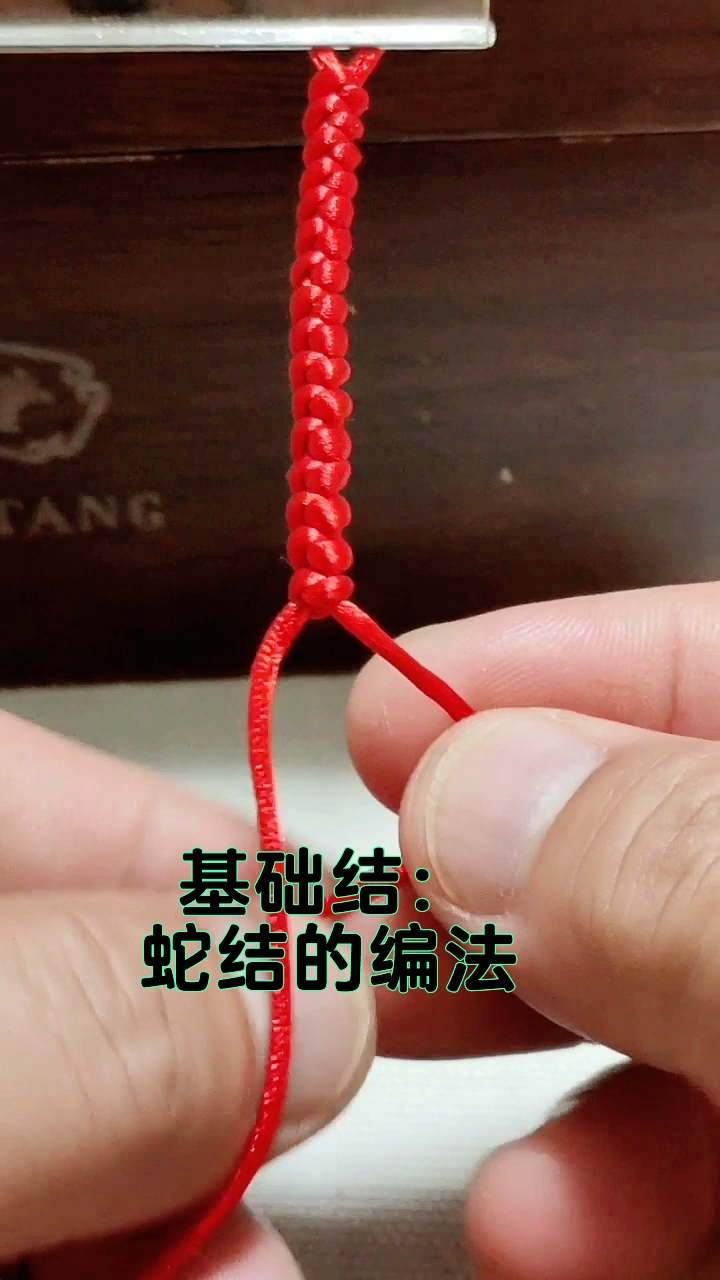 基础结:蛇结的慢动作打法,一看就会