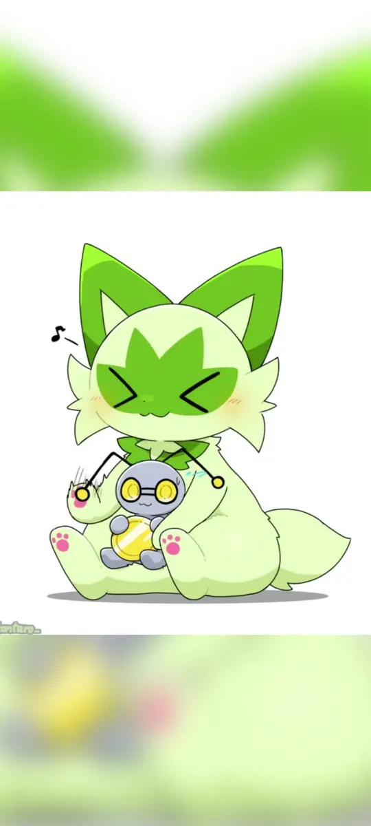 喵喵最可爱了!精灵宝可梦 新叶喵 蒂蕾喵 魔幻假面喵 这也太萌了