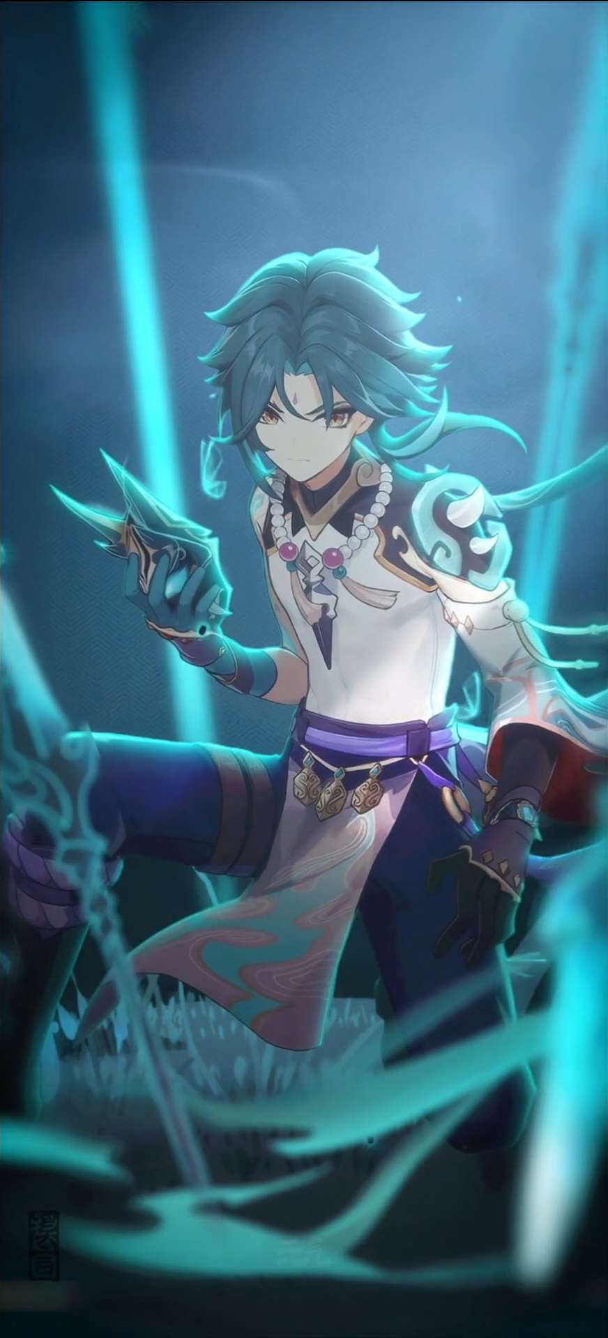 原神 快看过来 魈 动态壁纸,看主页