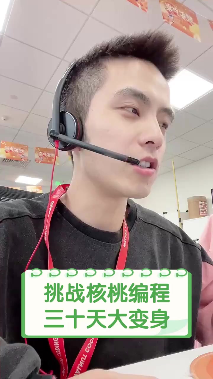 挑战核桃编程,三十天大变身