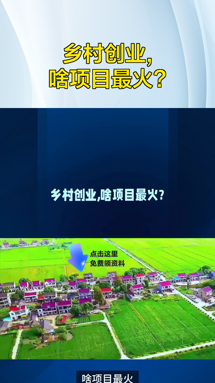 2020年农村创业好项目(2020年农村创业项目推荐)