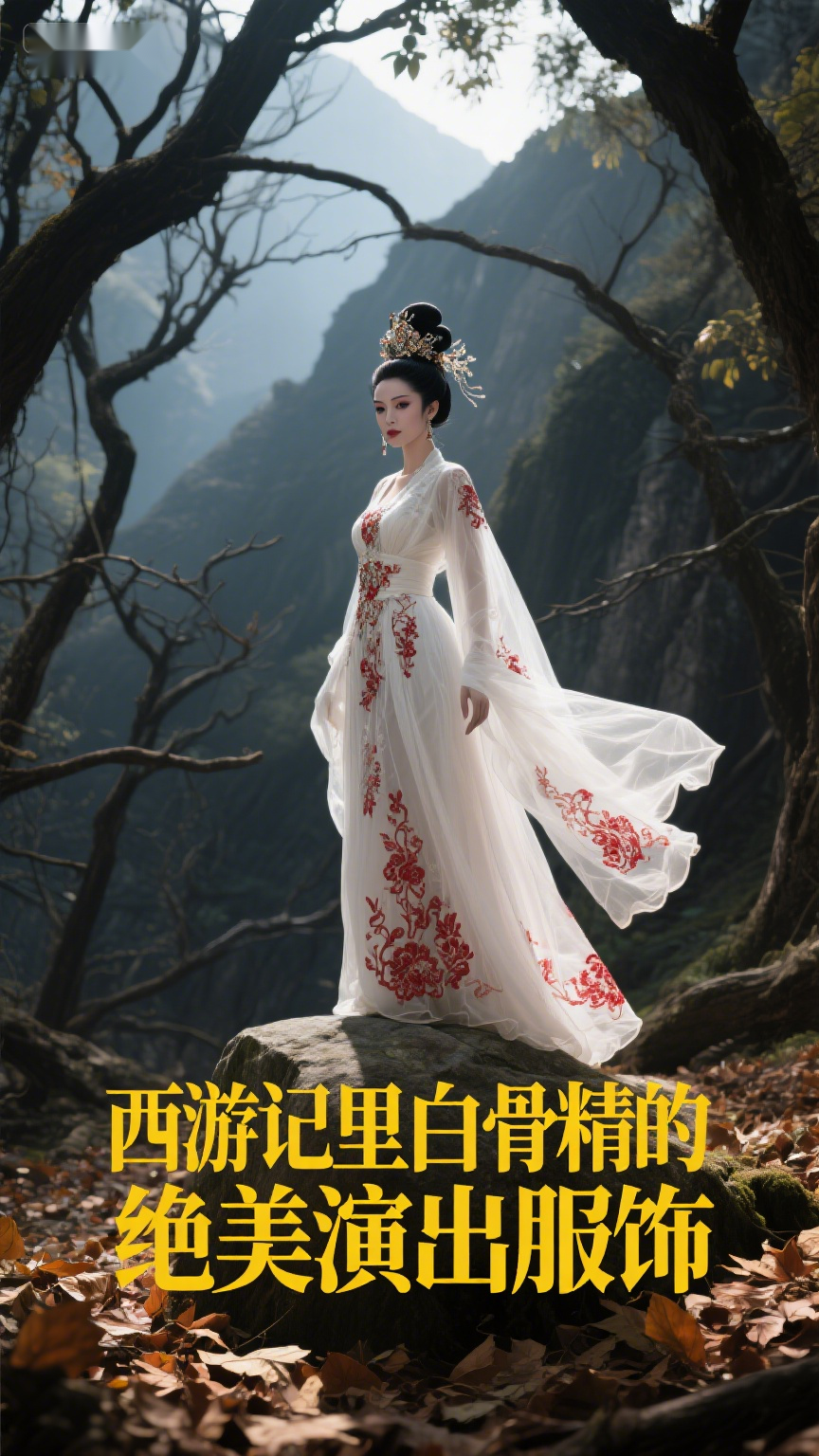 西游记里白骨精的绝美演出服饰