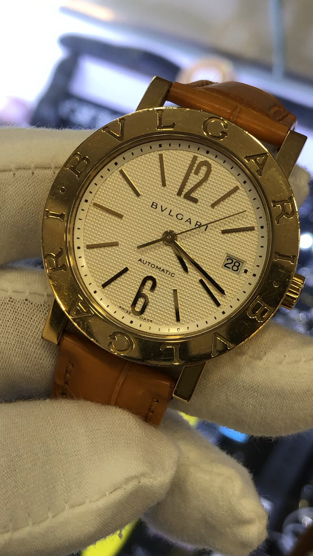 宝格丽金表 35mm 38mm男士全自动机械手表