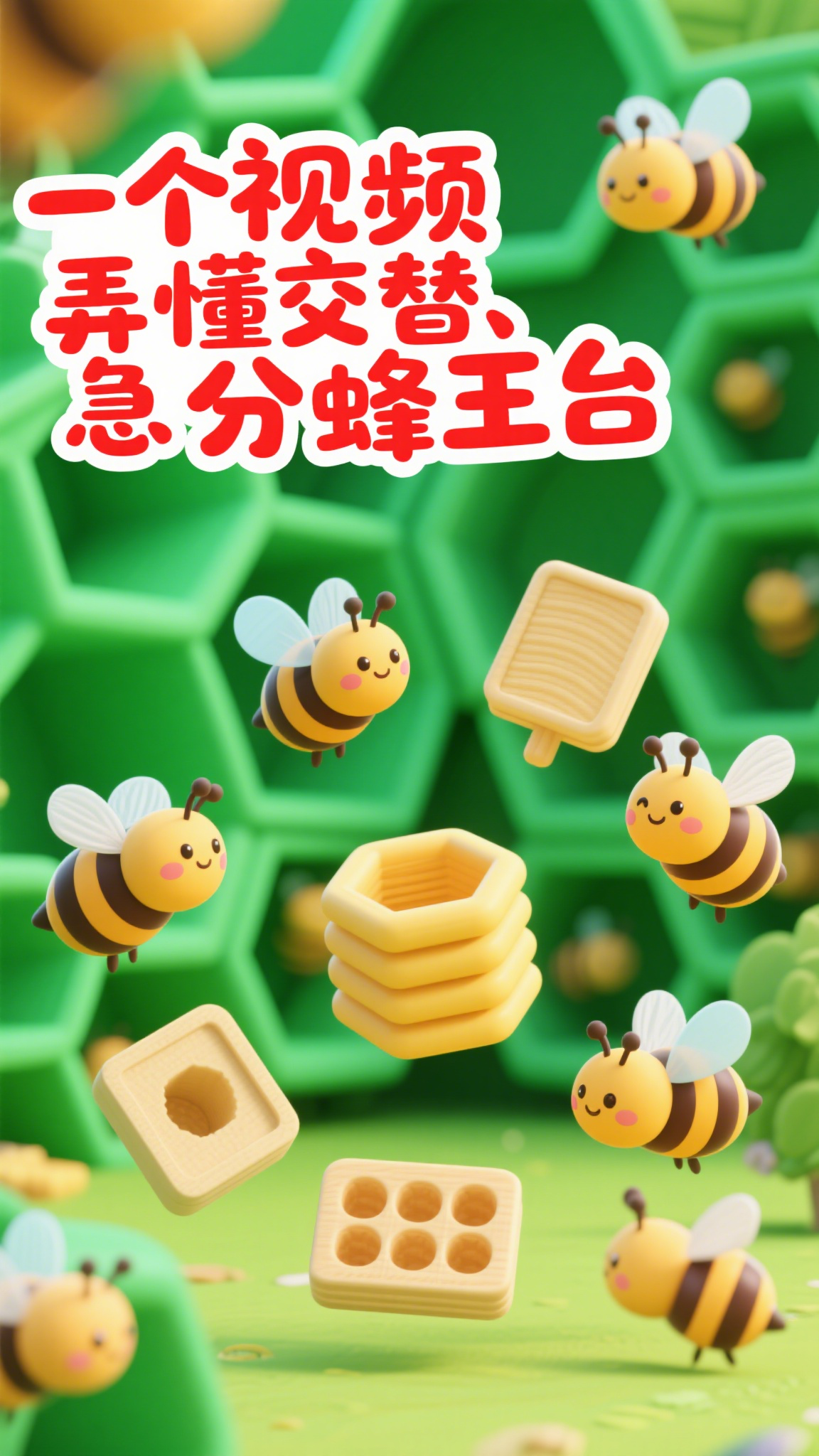 一个视频弄懂交替,急造与分蜂王台