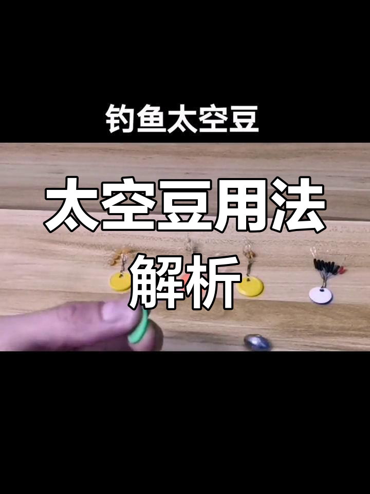 钓鱼太空豆的种类与使用技巧