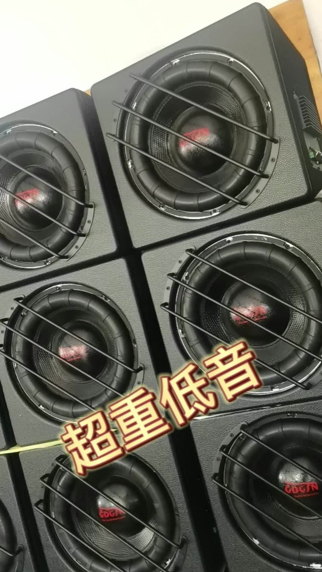 超重低音,十二寸有源低音炮,雙音圈,雙磁鐵,喜歡dj炸街的上一個.