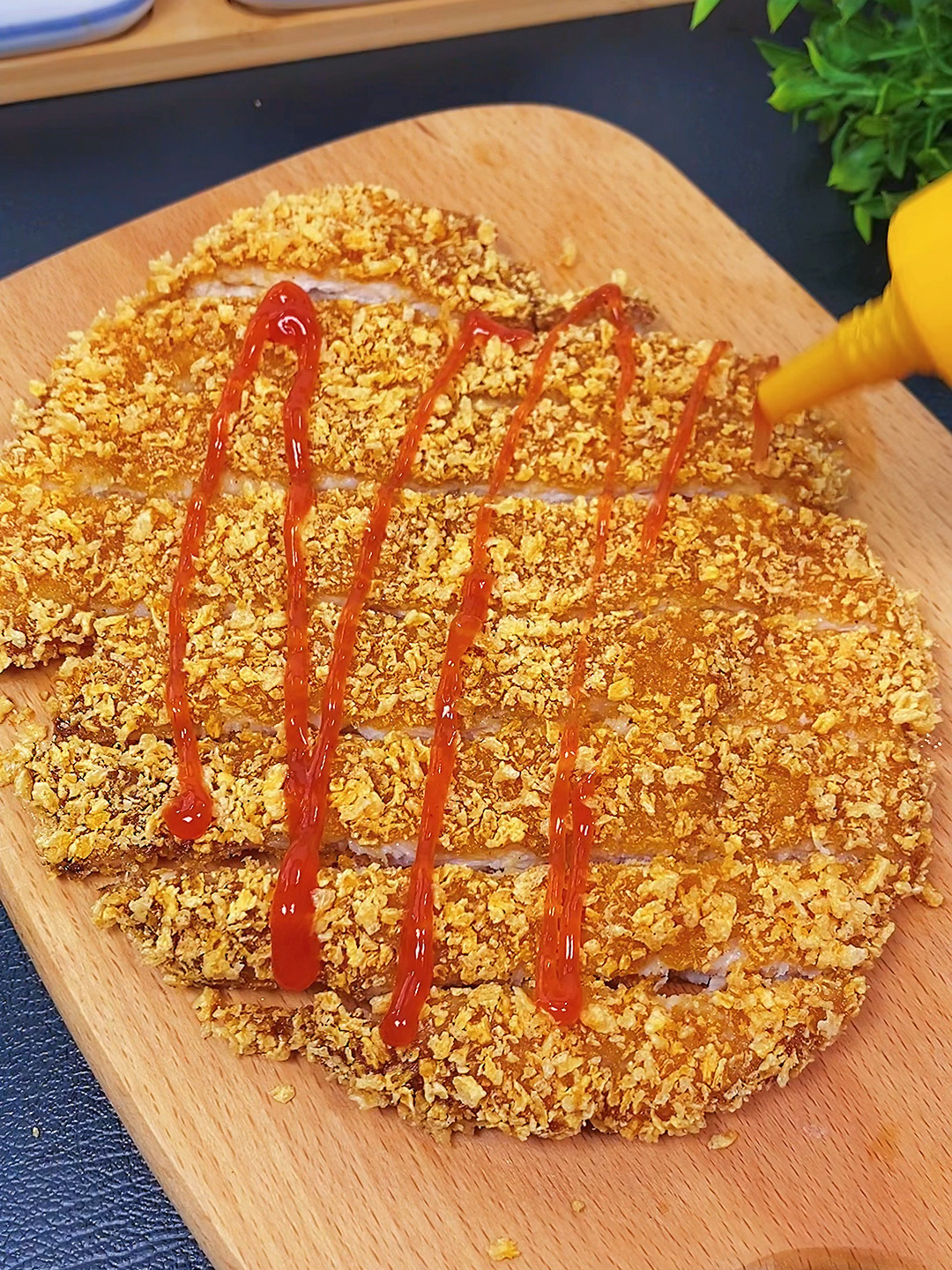 想吃又酥又脆的大鸡排其实在家就能做