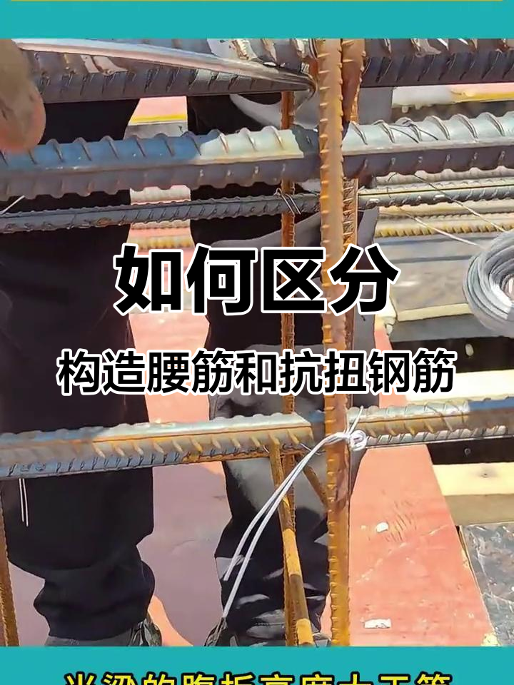 构造腰筋与抗扭钢筋的区别,你了解吗?
