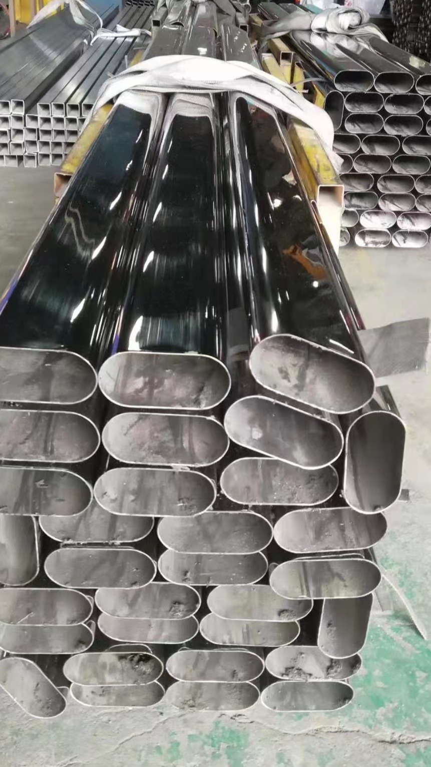 不锈钢平椭圆管原来还可以做的这么对称,真涨见识了-度小视