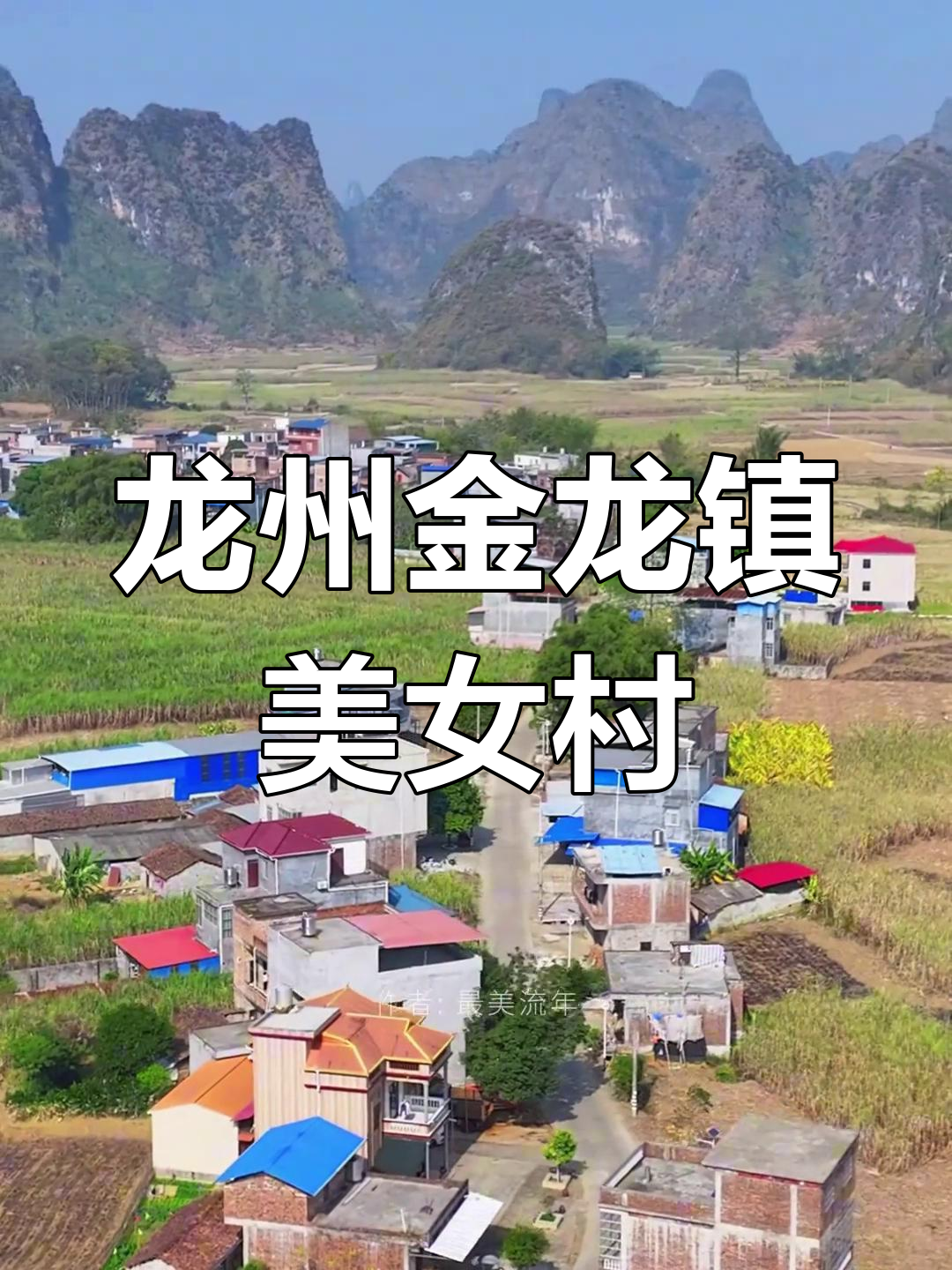 广西崇左龙州金龙镇:美女村的风采与魅力