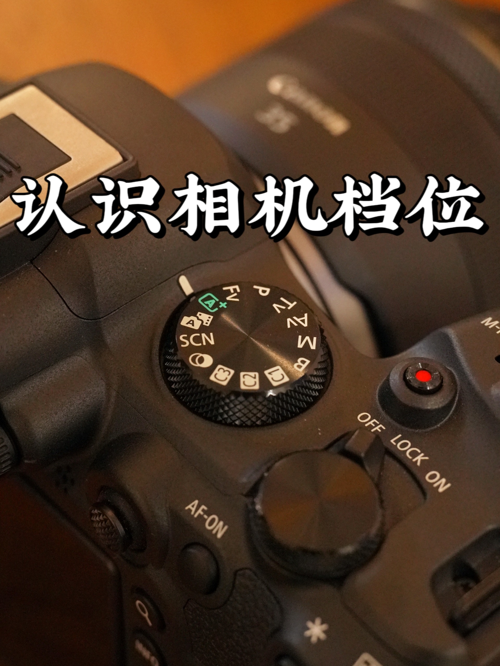 教程|认识佳能相机档位