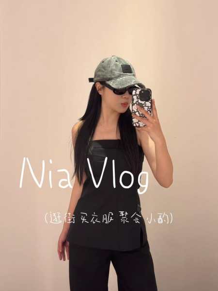 vlog带小孩姐逛街买春装噜逛街