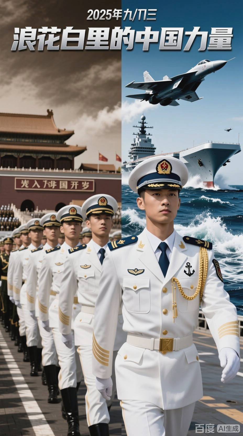海军方队,威武阅兵