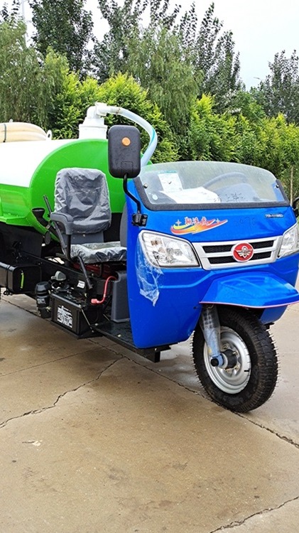 半封闭三轮抽粪车福田2吨小型吸粪车养殖场农用吸粪车自排自吸