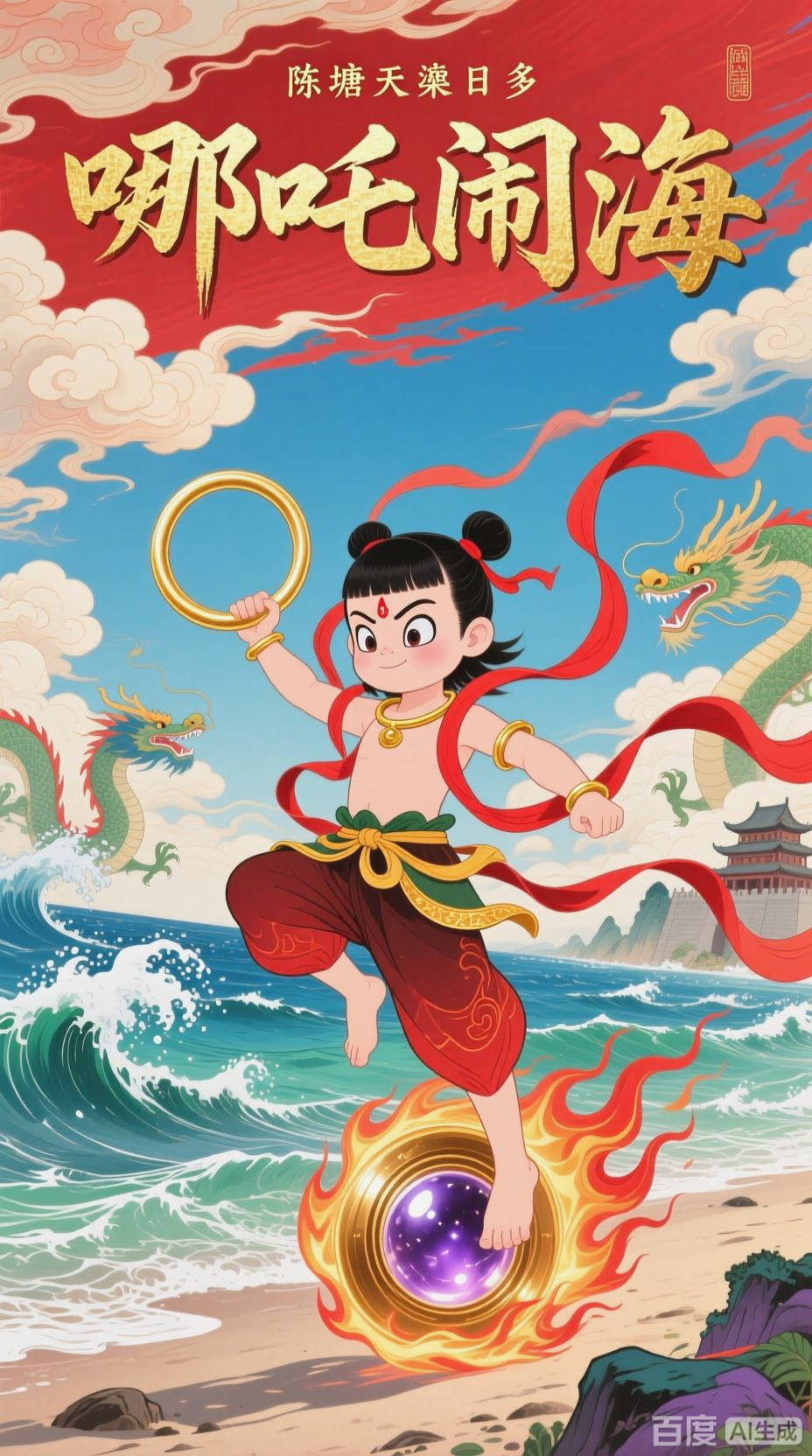 哪吒闹海:传奇英雄的诞生