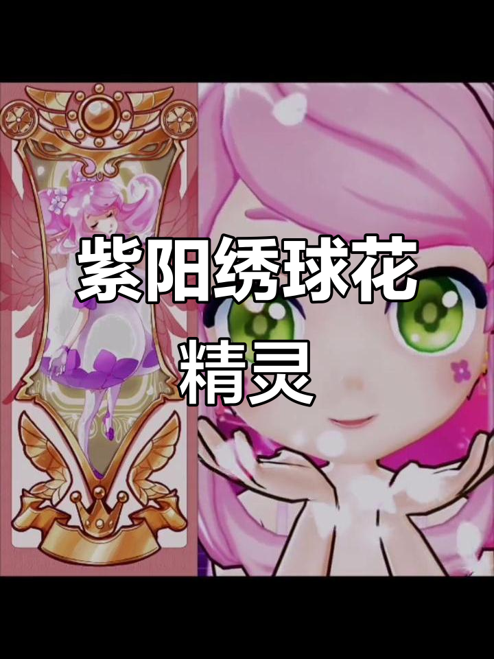 小花仙紫阳绣球花精灵王,美丽与智慧并存