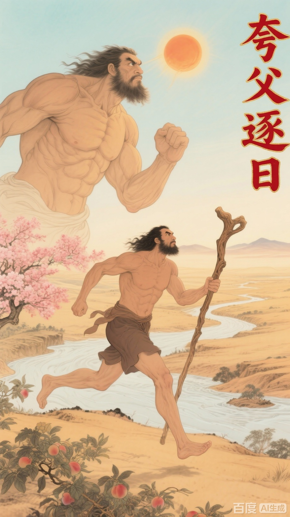 夸父逐日,追寻光明的传说