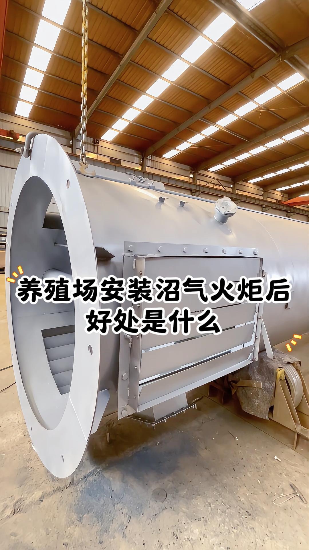 养殖场安装沼气火炬后好处是什么