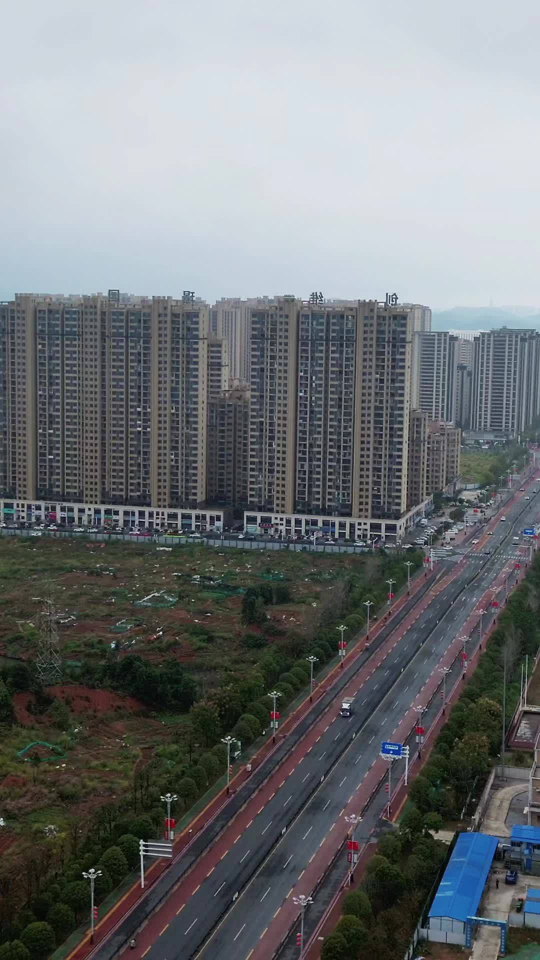 宜春经济开发区住宅初具规模,从香槟国际创维璟园到现在华地开元新