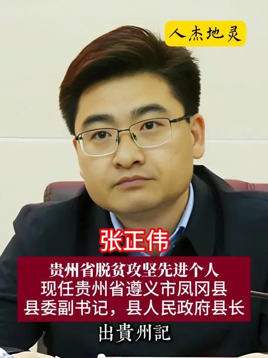 人民政府县长 贵州省脱贫攻坚先进个人  贵州 贵州美好推荐官 张正伟