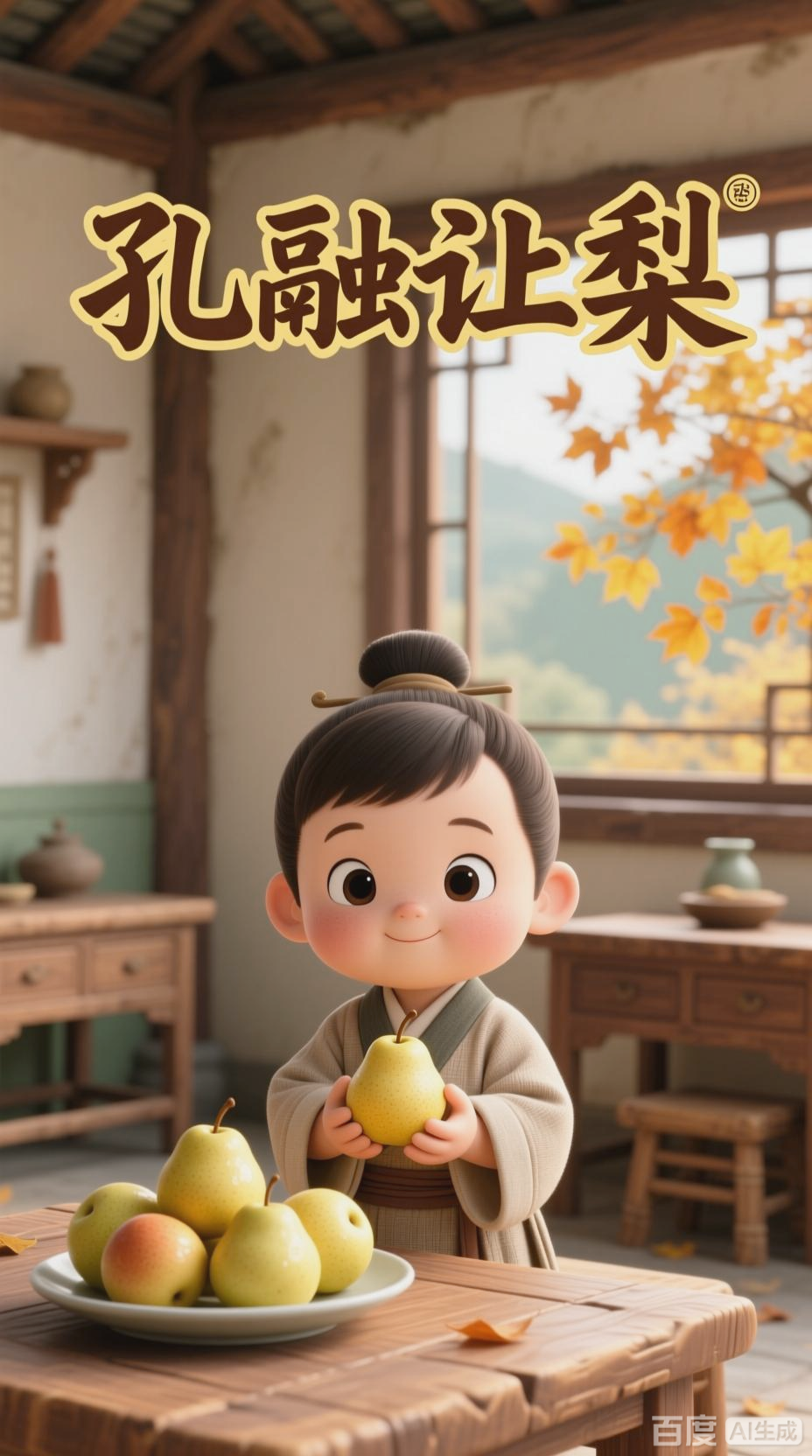 孔融让梨的历史故事