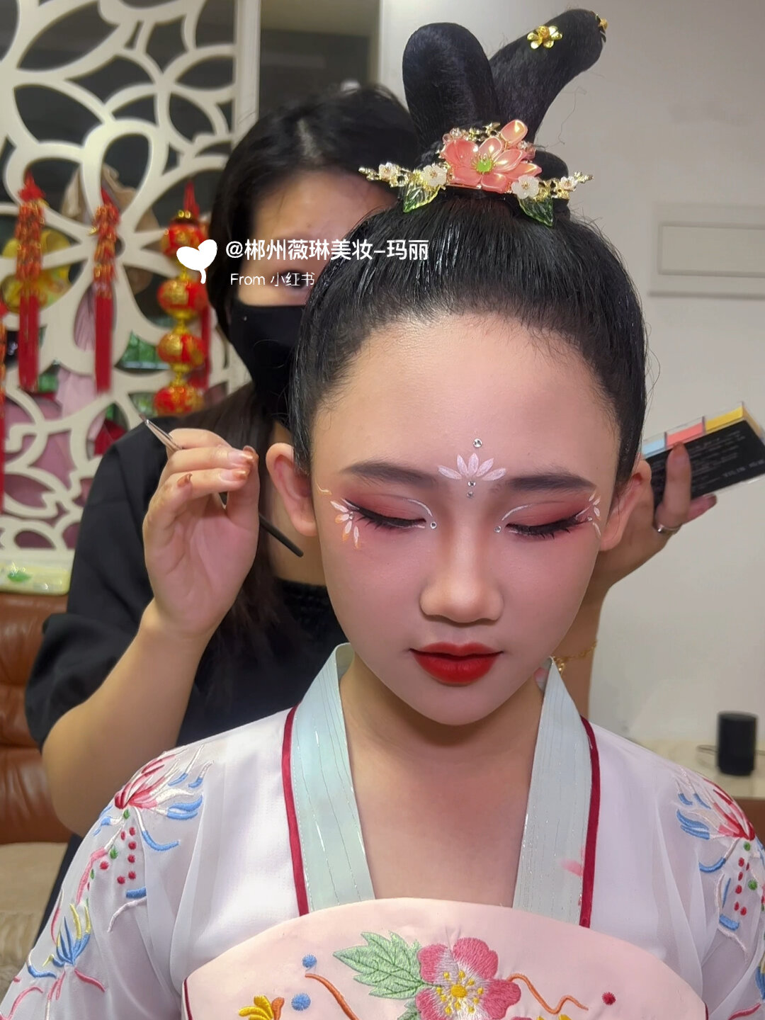 舞台妆|古筝演奏应该有的独特创意妆容设计