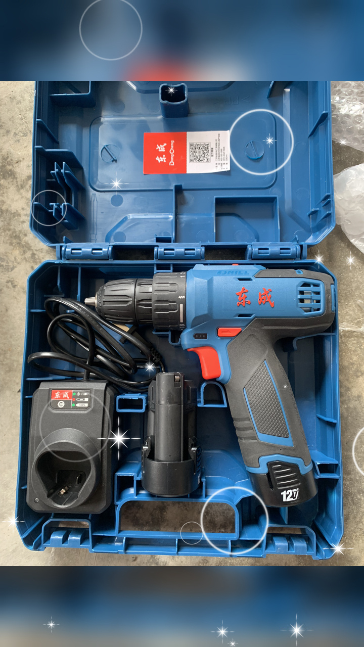 全新「红包」199元 东成锂电钻wjz1201s手电钻-度小视