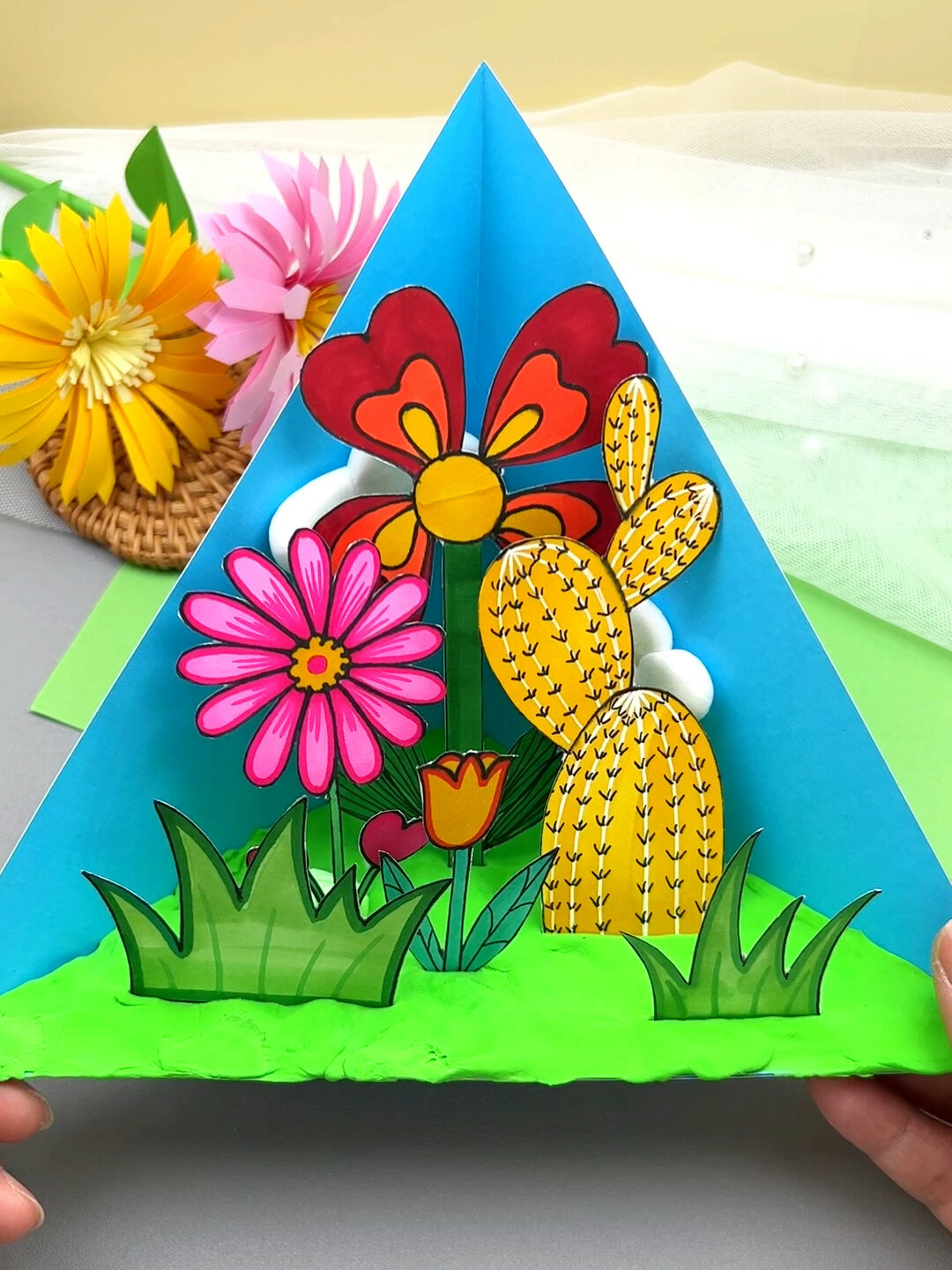 春天来了一起来做立体花园吧