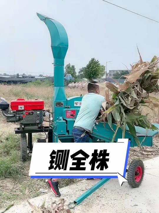 铡草机 铡草揉丝机 牛羊铡草机 大型铡草机 豫米铡草机