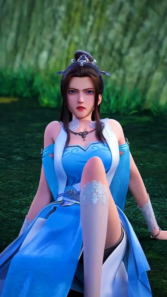 国漫女神白丝小姐姐