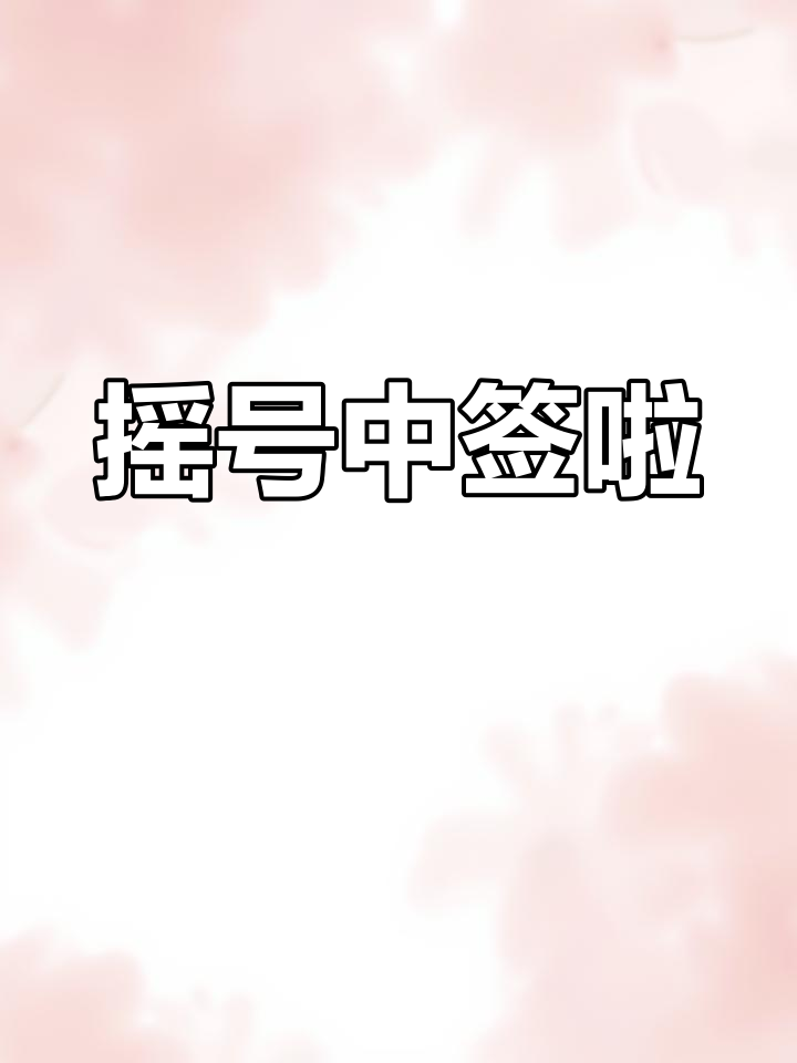 新能源汽车摇号中签,走路三百天继续