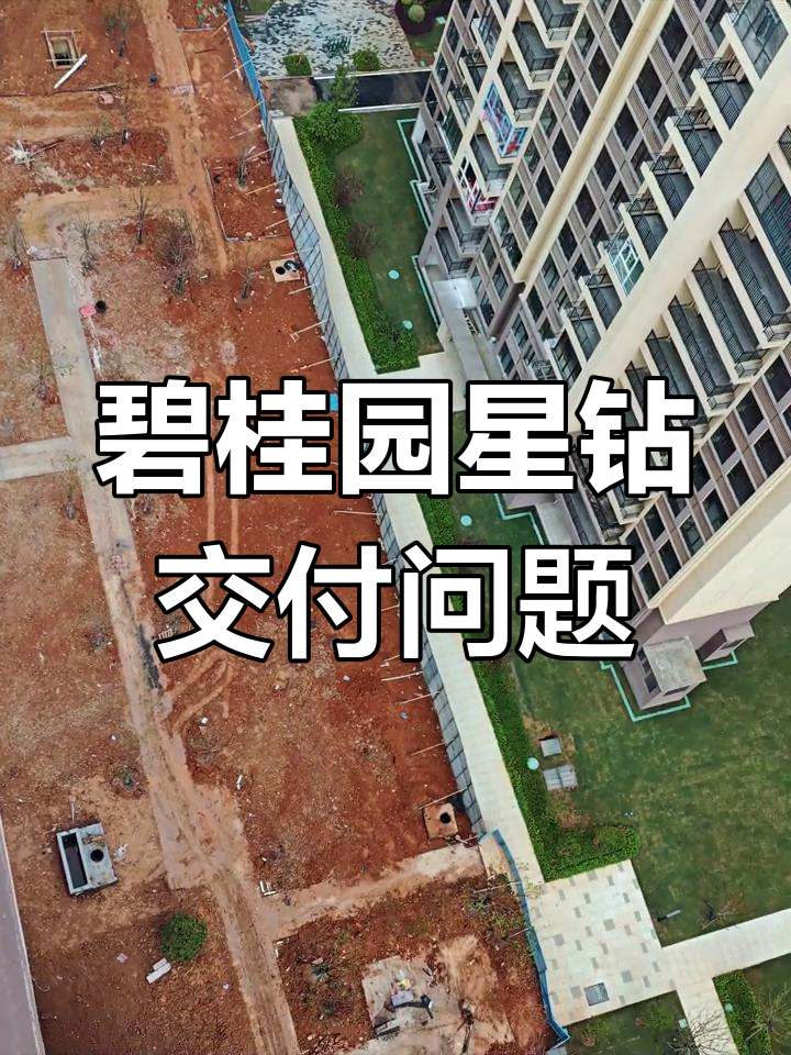 碧桂园星钻30天能交房吗?进度让人心急