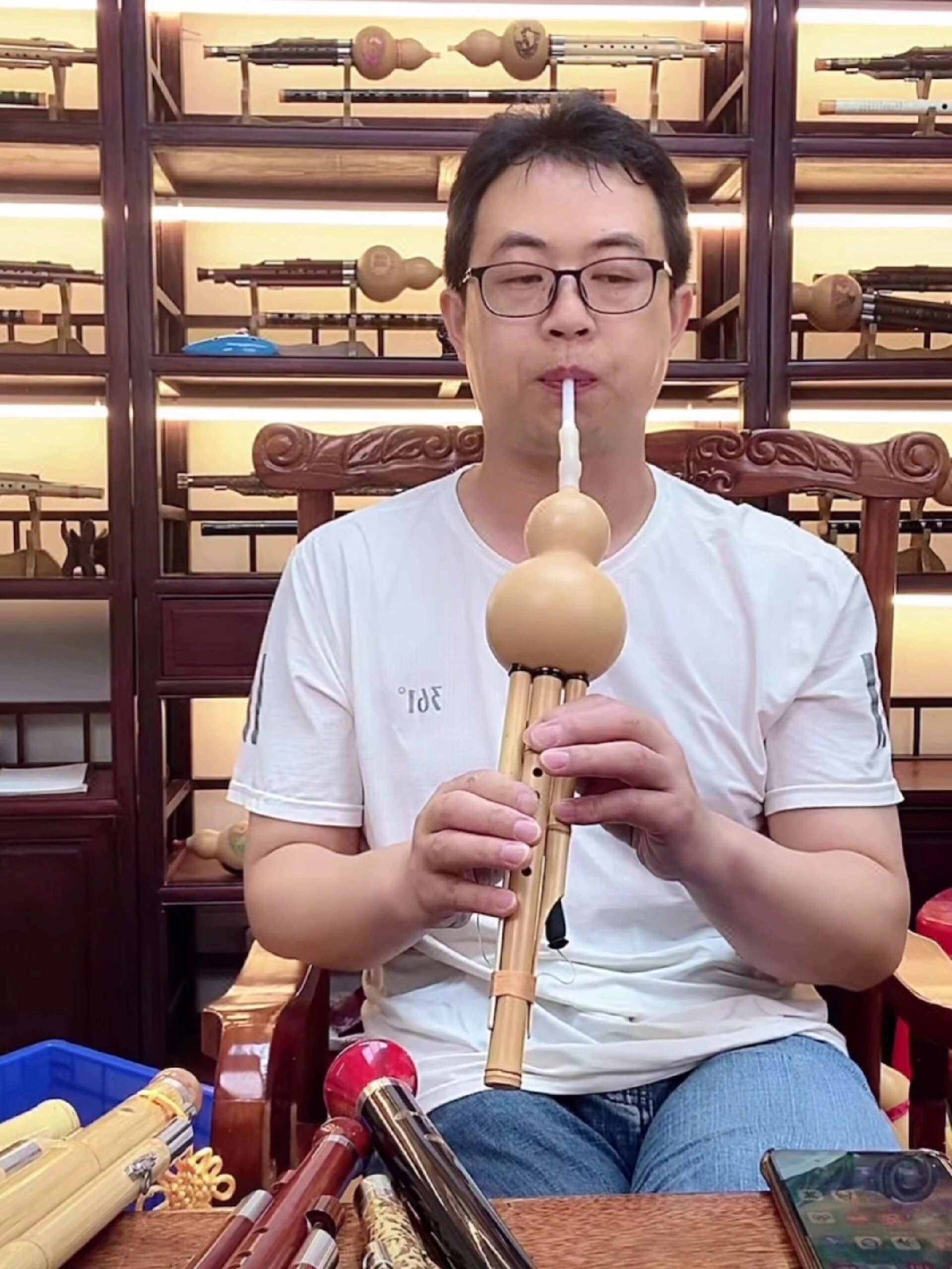 用葫芦丝吹孤勇者小朋友直呼天花板