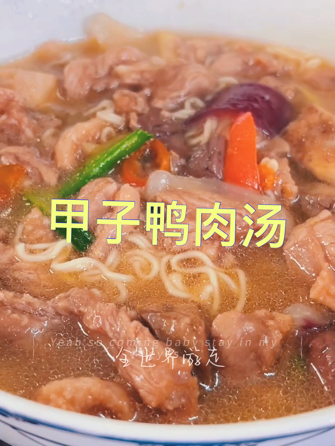 甲子鸭肉汤