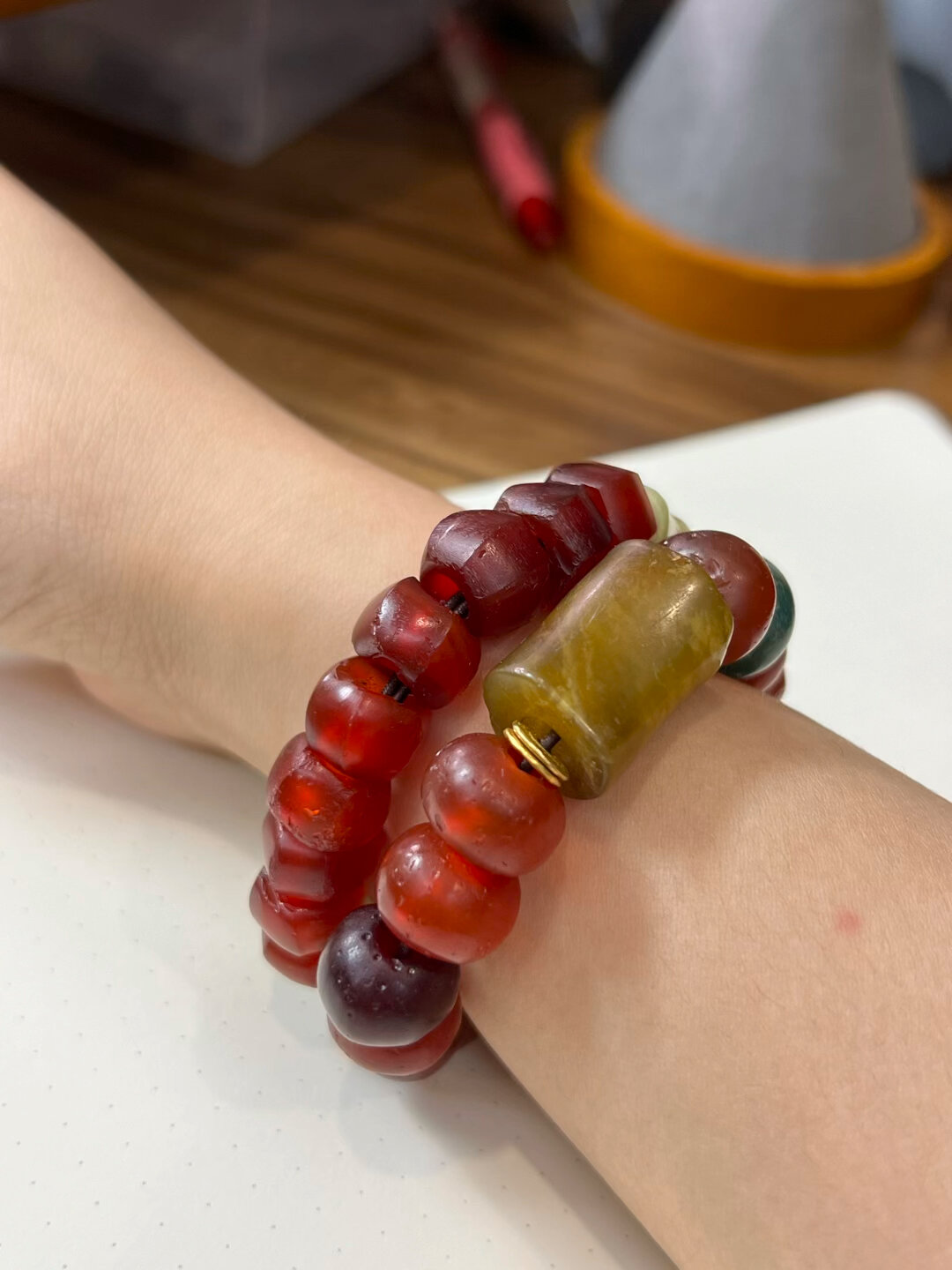 西玛西周玛瑙手串