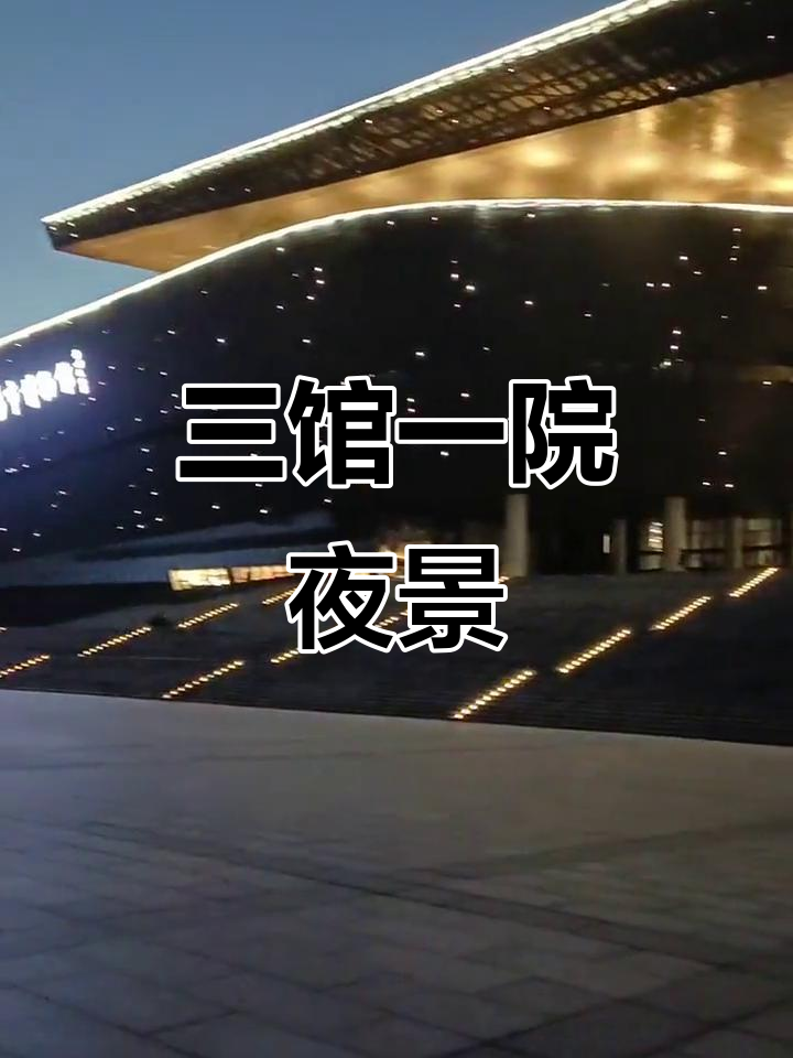 南阳三馆一院夜景魅力展示